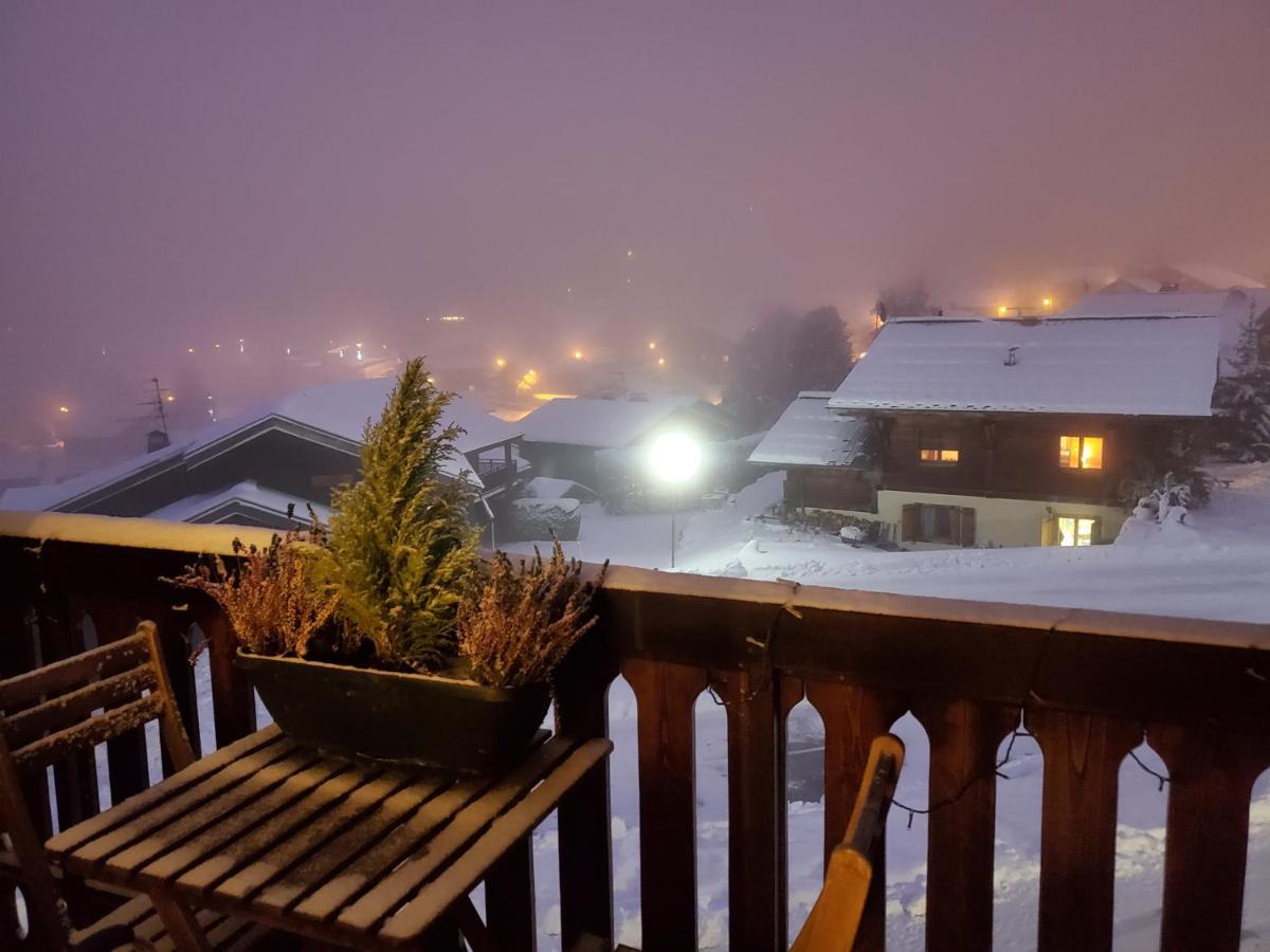 Studio Avec Petit Balcon Et Cheminee - Grand Massif Les Carroz d'Araches Bagian luar foto