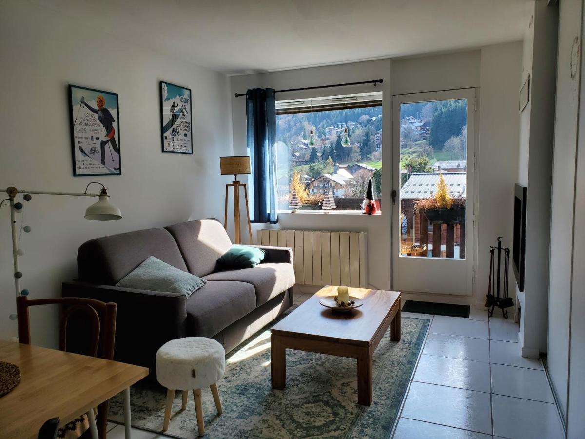 Studio Avec Petit Balcon Et Cheminee - Grand Massif Les Carroz d'Araches Bagian luar foto